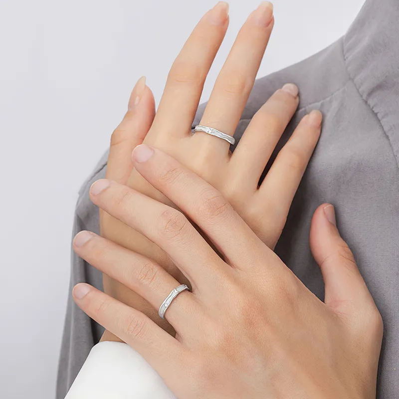JESCAKOO S925 Sterling Silver Rings Unisex-8