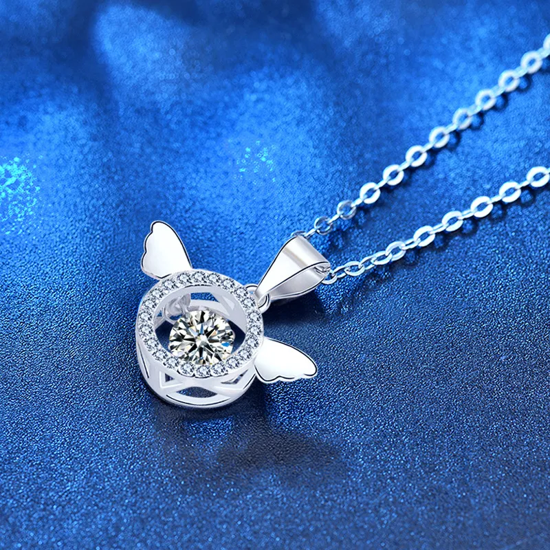 JESCAKOO S925 Sterling Silver Necklaces Women's-3