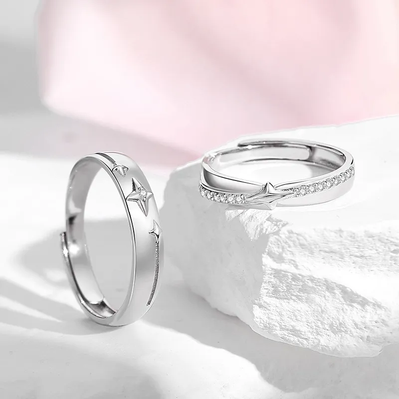 JESCAKOO S925 Silver Rings Unisex-2