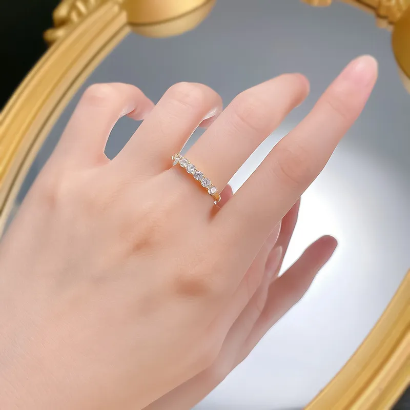 JESCAKOO S925 Silver Rings Women's-4