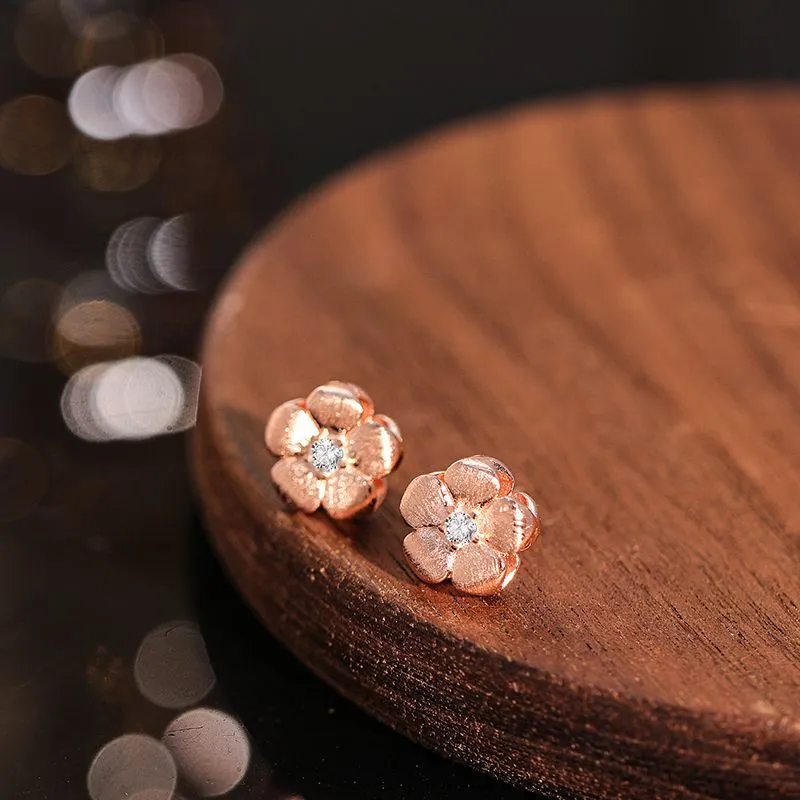 JESCAKOO S925 Silver Stud Earrings Women's-6