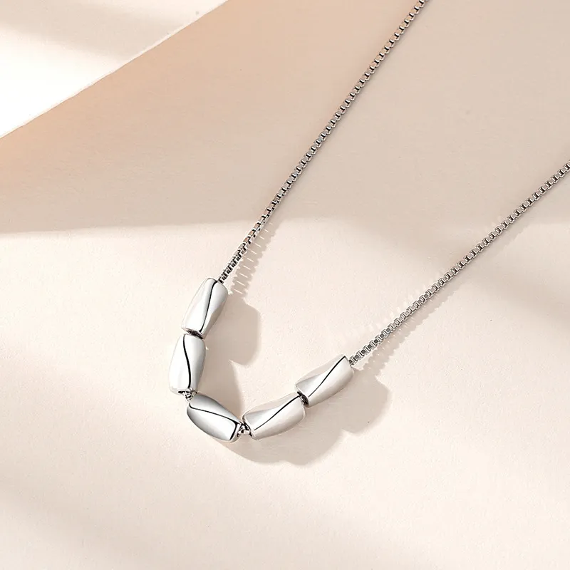 JESCAKOO S925 Silver Necklaces Women's-3