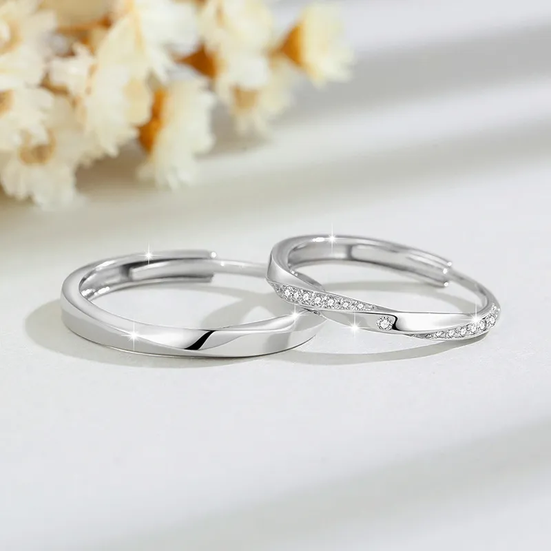 JESCAKOO S925 Sterling Silver Rings Unisex-4