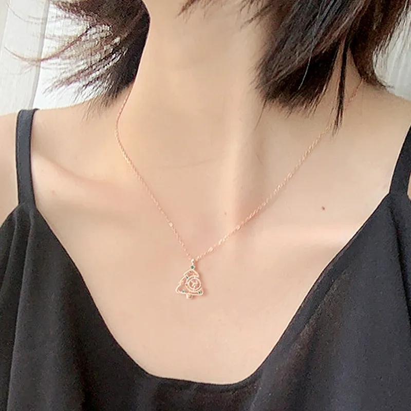 JESCAKOO S925 Sterling Silver Necklaces Women's-9