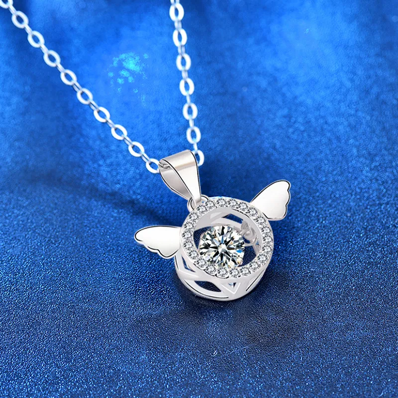 JESCAKOO S925 Sterling Silver Necklaces Women's-4