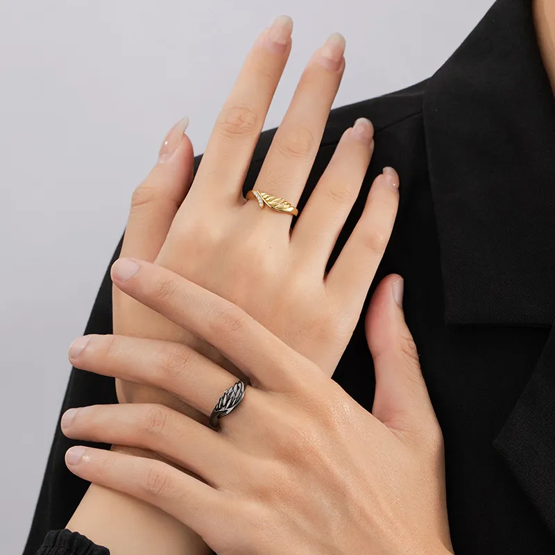 JESCAKOO S925 Silver Rings Unisex-2