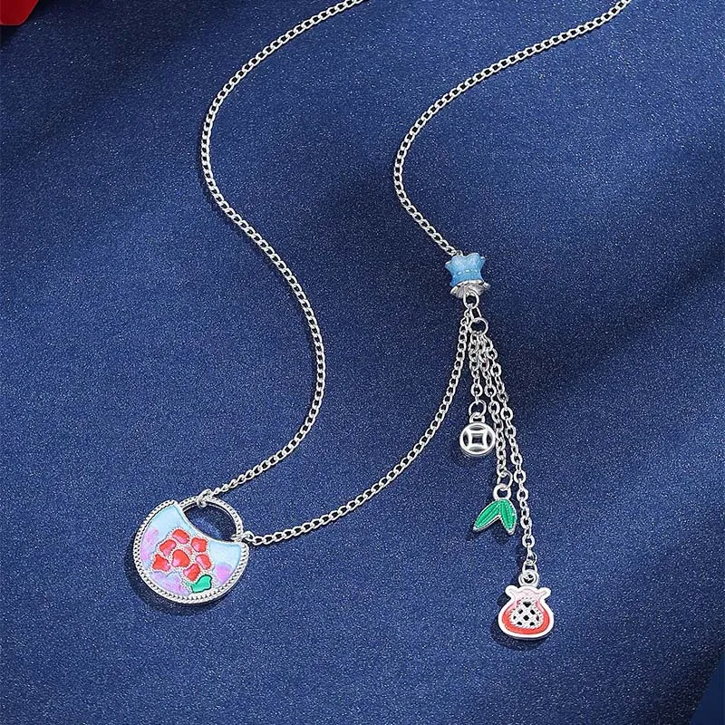 JESCAKOO S925 Silver Necklaces Women's-3