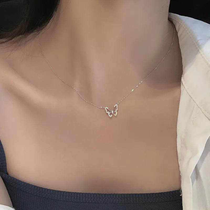 JESCAKOO S925 Sterling Silver Necklaces Women's-3