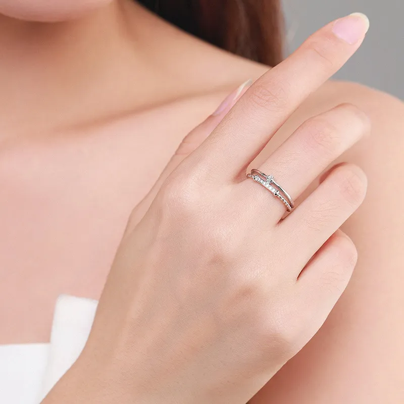 JESCAKOO S925 Silver Rings Women's-2