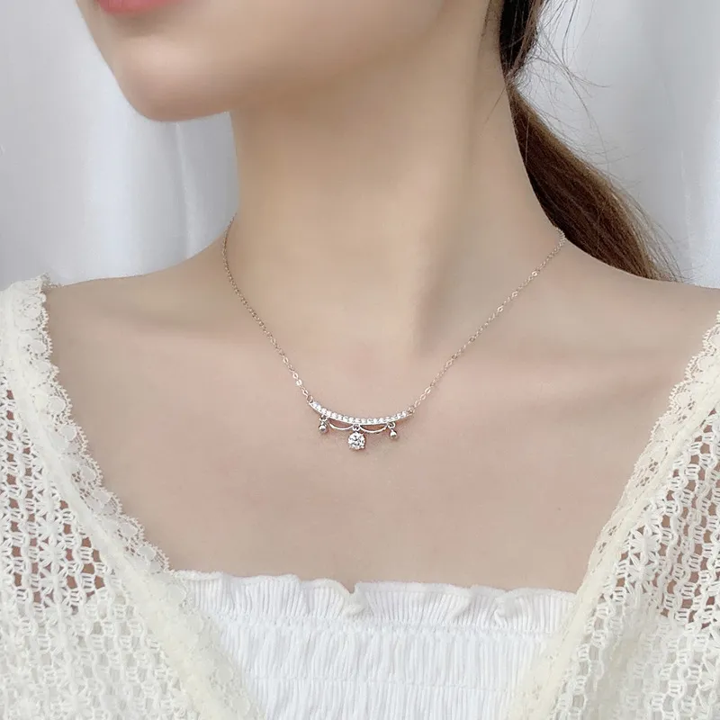JESCAKOO S925 Silver Necklaces Women's-2