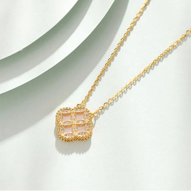 JESCAKOO S925 Silver Necklaces Women's Gold-3