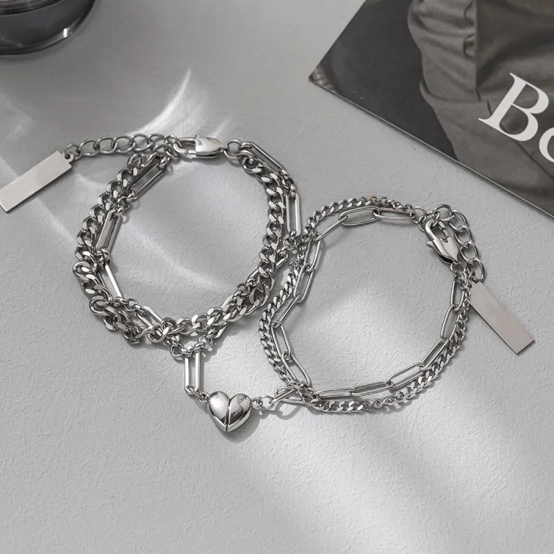 JESCAKOO S925 Silver Bracelets Unisex-1