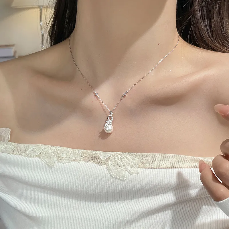 JESCAKOO S925 Sterling Silver Necklaces Women's-3