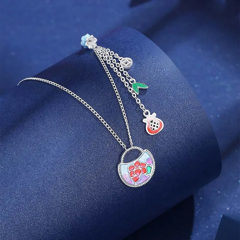 JESCAKOO S925 Silver Necklaces Women's-4