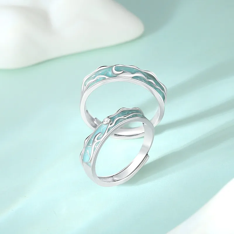 JESCAKOO S925 Silver Rings Unisex-2