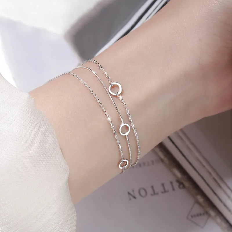 JESCAKOO S925 Silver Bracelets Women's-1