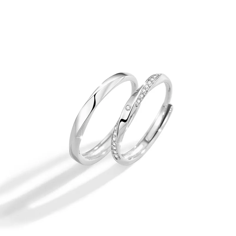 JESCAKOO S925 Sterling Silver Rings Unisex-5