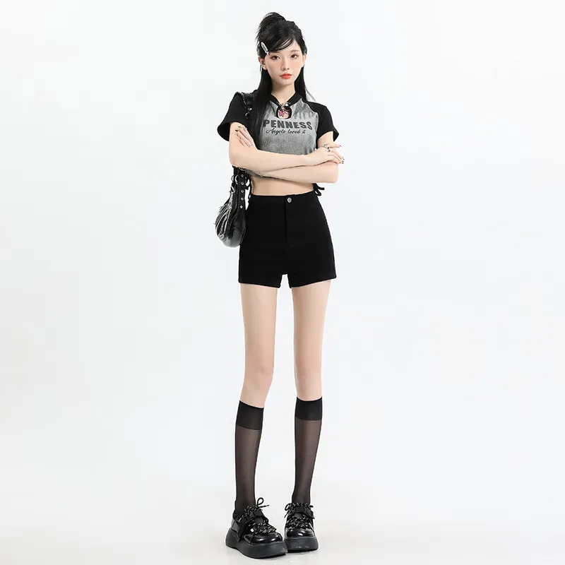 Urban Beauty Denim Shorts Women's-4