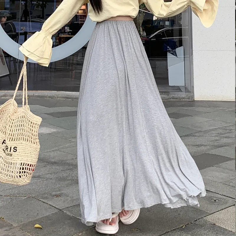 Urban Beauty Casual Long Skirt Women's-2
