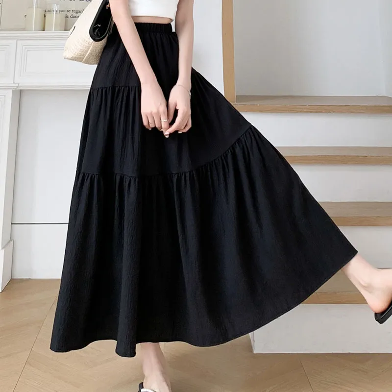 Urban Beauty Casual Long Skirt Women's-1
