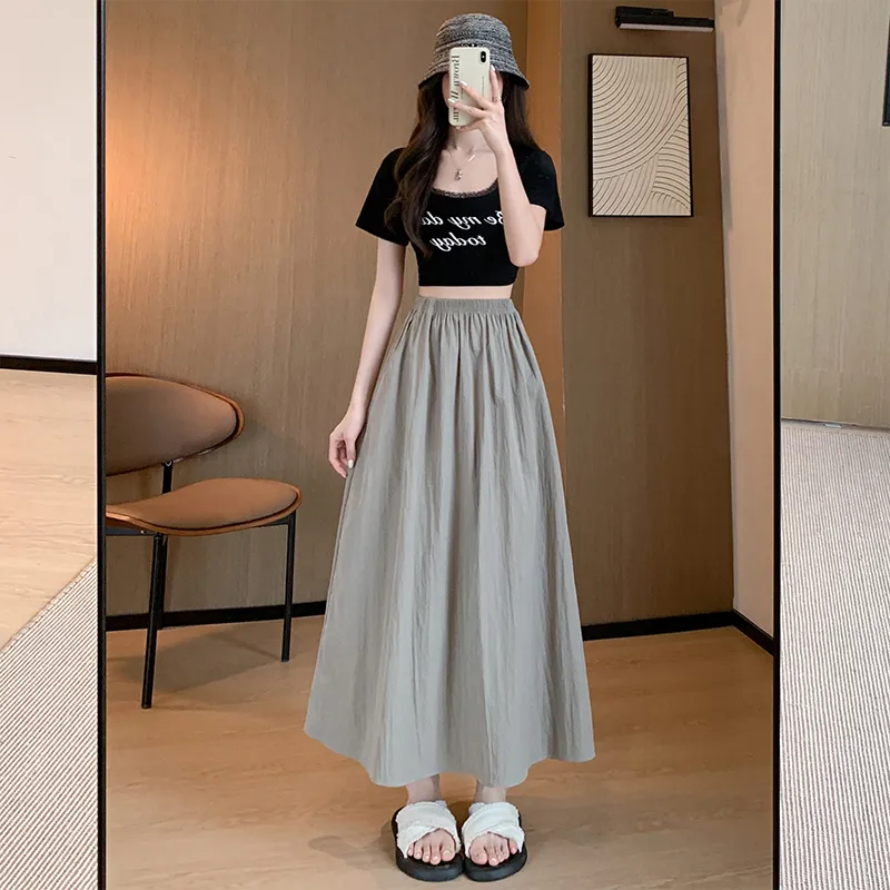 Urban Beauty Casual Long Skirt Women's-11