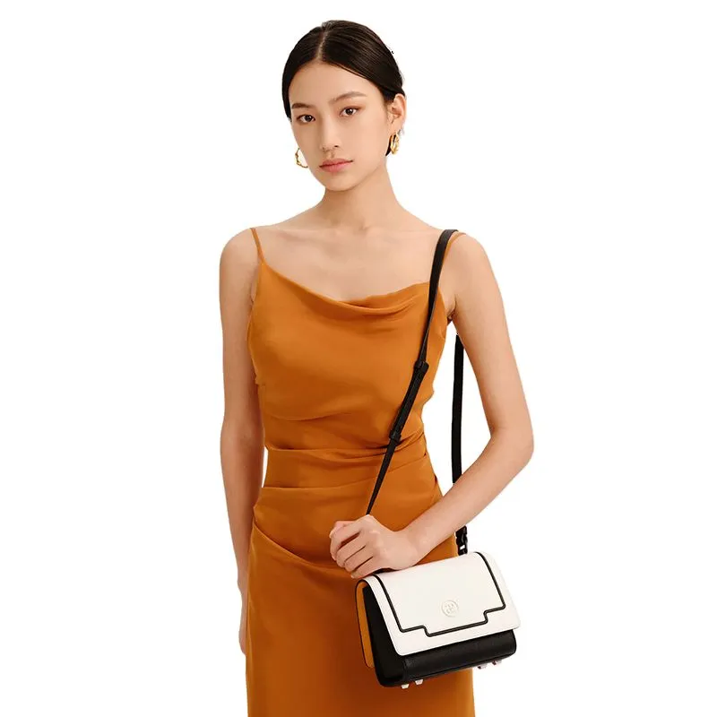 ZESH Cow Leather Crossbody Bag, Shoulder Bag Small Size Women's Multicolor-2