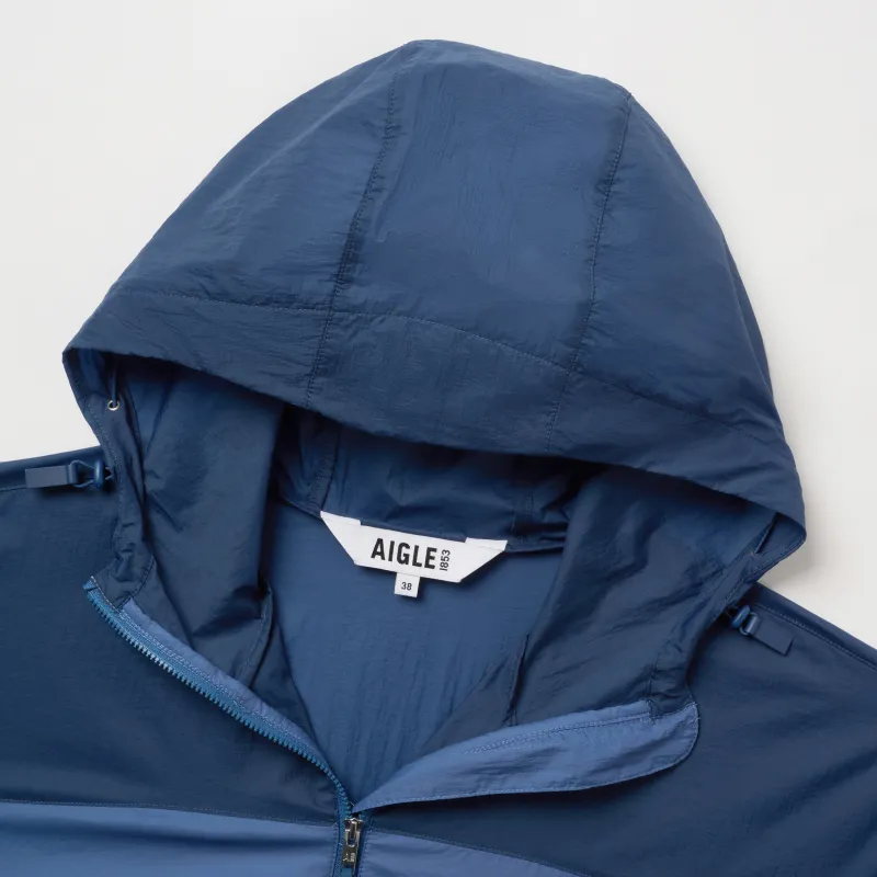 AIGLE WR Jacket Women's Harbor Blue-3