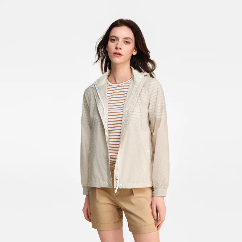 AIGLE Jackets Coats Women's Misty Beige-2