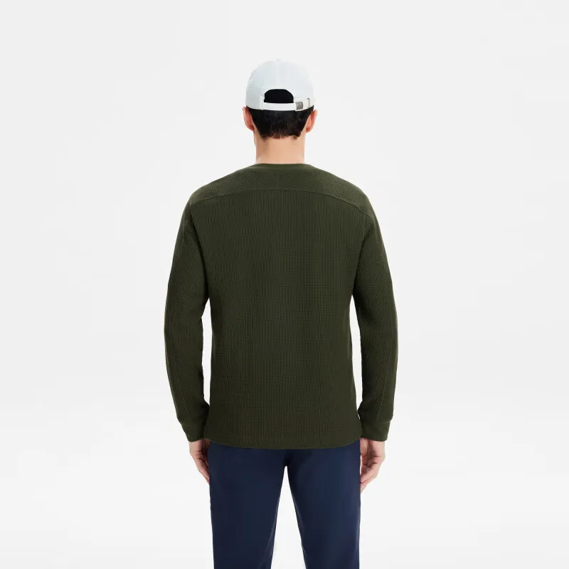 AIGLE Sweatshirt Men Avocado Green-4