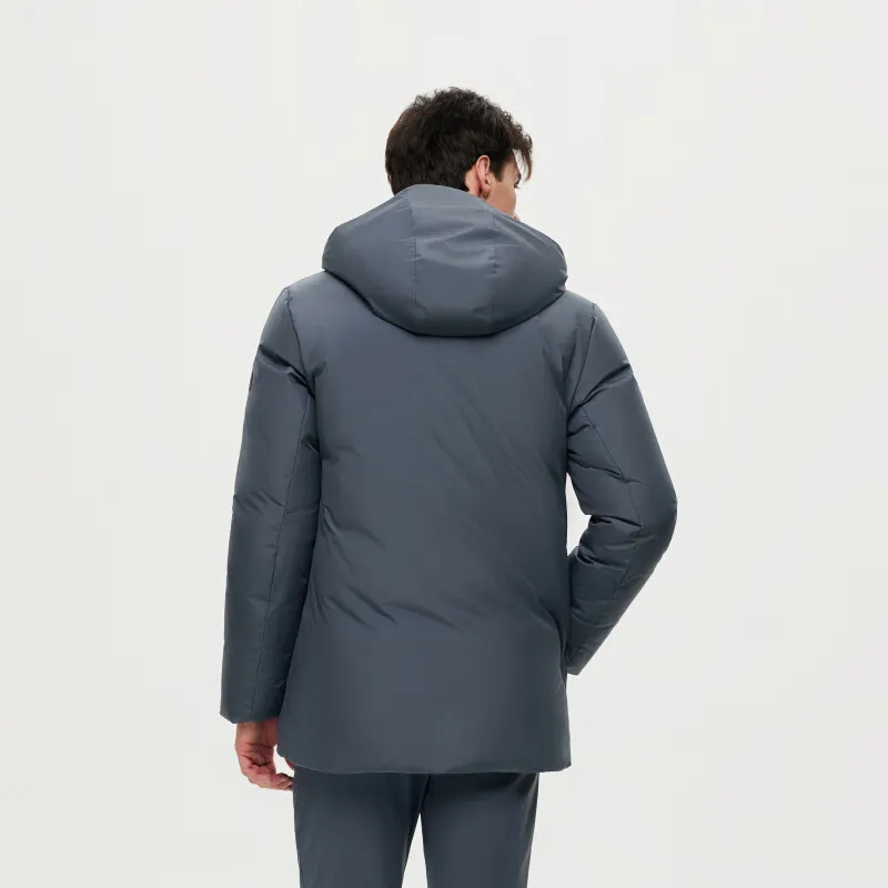 AIGLE Down Jackets Men Rock Blue Gray-4