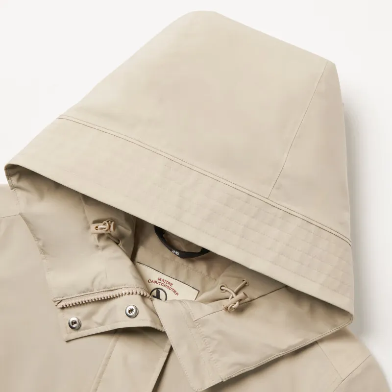 AIGLE Waterproof And Windproof Windbreaker Jacket Women's Apricot-3