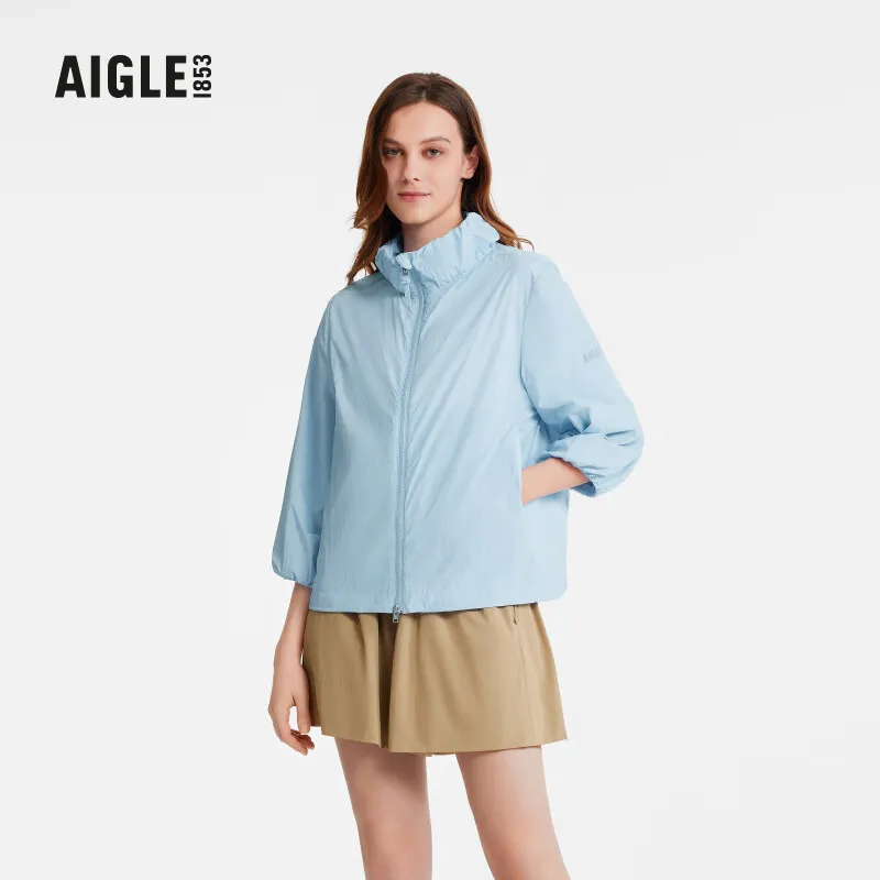 AIGLE Sun Protection Clothing Women's Colorful Blue-2