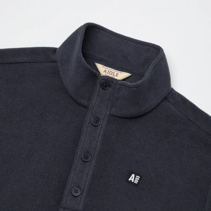 AIGLE Sweatshirt Men's Marine Blue-5