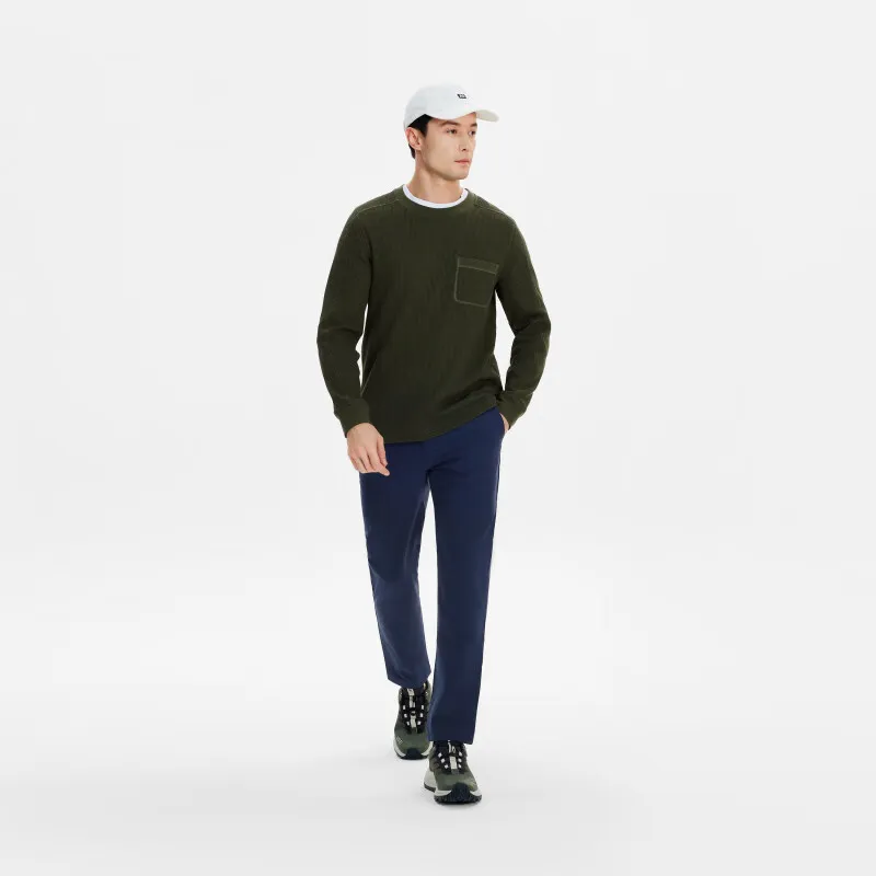 AIGLE Sweatshirt Men Avocado Green-2