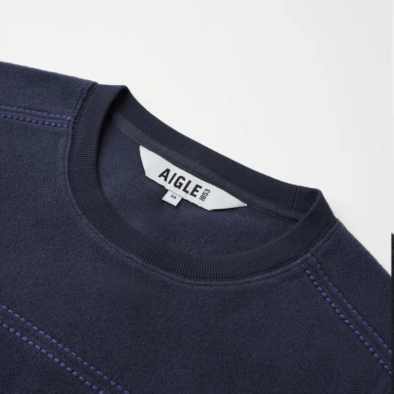 AIGLE Sweatshirt Women's Imperial Dark Blue-3