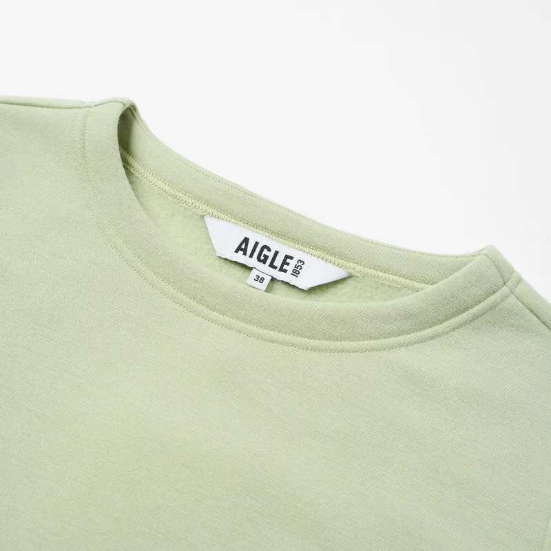AIGLE Sweatshirt Women's Green Grape Color-2