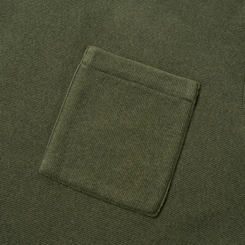 AIGLE Sweatshirt Men's Avocado Green-4