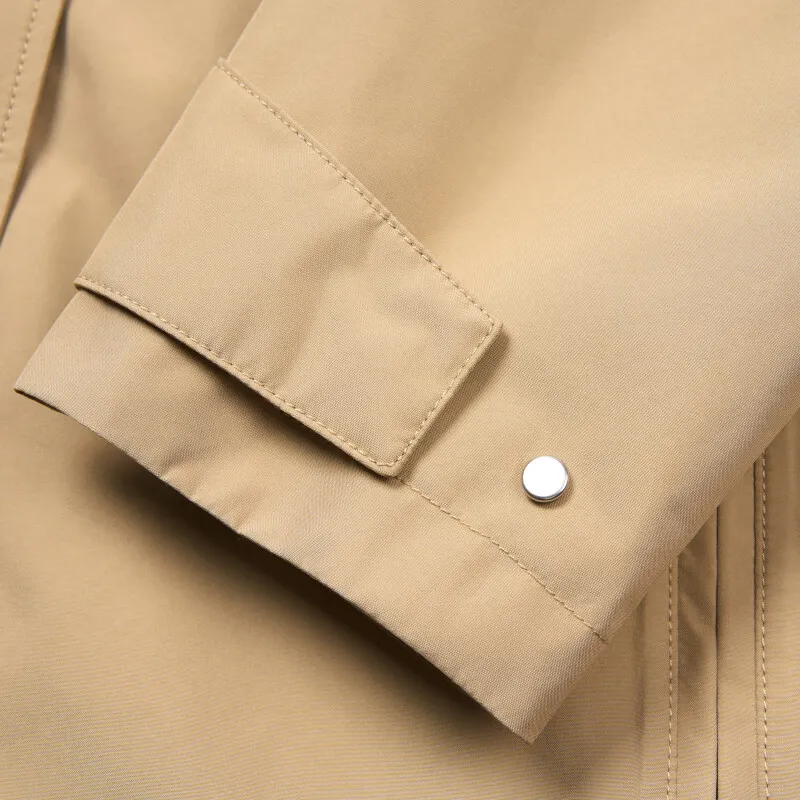 AIGLE Jackets Coats Men's Apricot Rattan-7