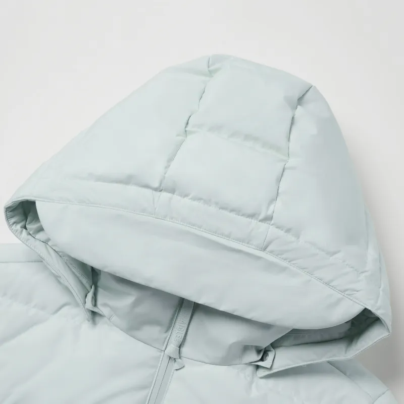 AIGLE Down Jacket Women's Ice Transparent Blue-2
