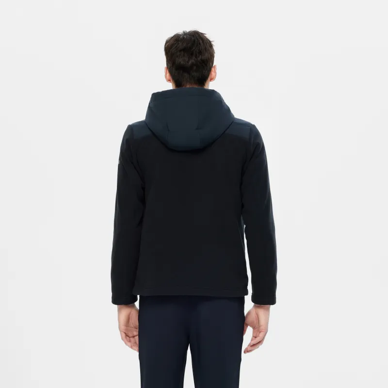 AIGLE Velvet feel Coat Men's Black-2