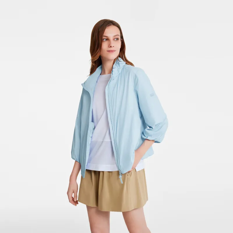 AIGLE Sun Protection Clothing Women's Colorful Blue-3