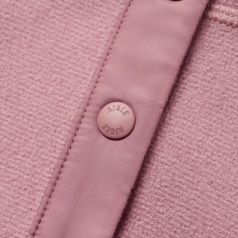 AIGLE POLARTEC Sweatshirt Women's Dried Rose-3