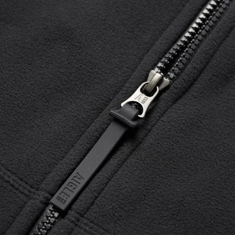 AIGLE Velvet feel Coat Men's Black-5
