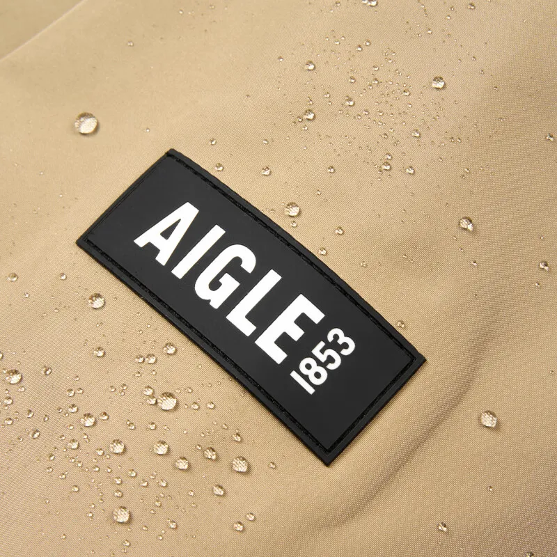 AIGLE Jackets Coats Men's Apricot Rattan-6