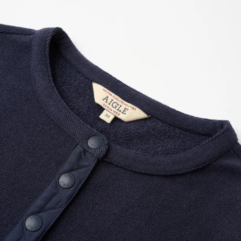 AIGLE Sweatshirt Women's Marine Blue-2