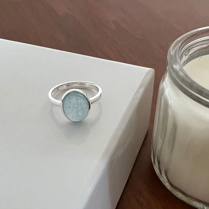 ZUOYUJU Colored Glaze Rings Unisex-4