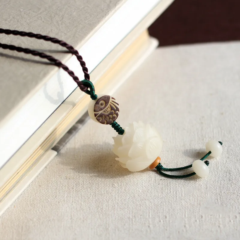 ZUOYUJU Bodhi Root Necklaces Unisex-3