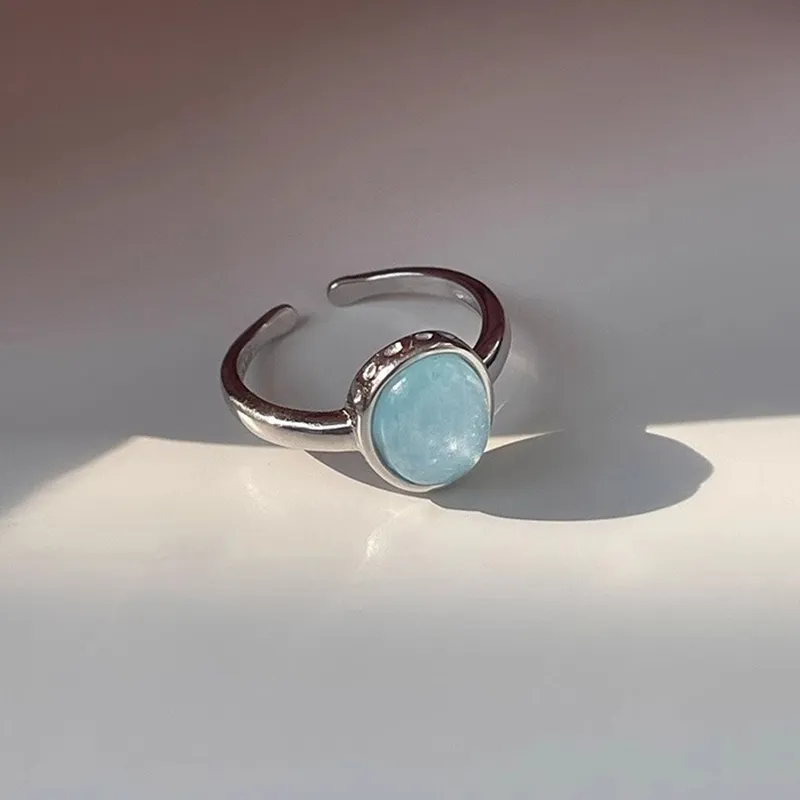 ZUOYUJU Colored Glaze Rings Unisex-2