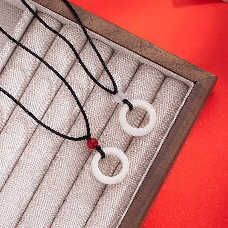 ZUOYUJU Bodhi Seed Necklaces Unisex-1