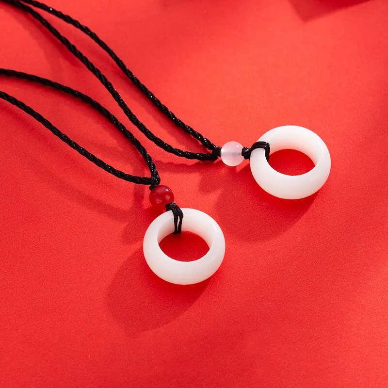 ZUOYUJU Bodhi Seed Necklaces Unisex-3